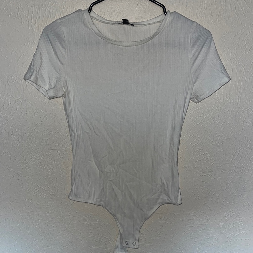 White tshirt bodysuit